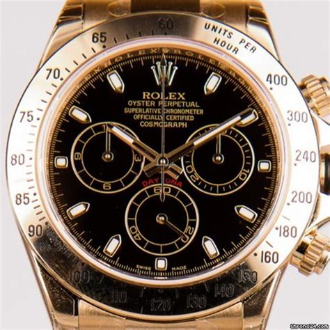 rolex quadrante nero corona oro|Acquista Rolex Daytona su Chrono24.